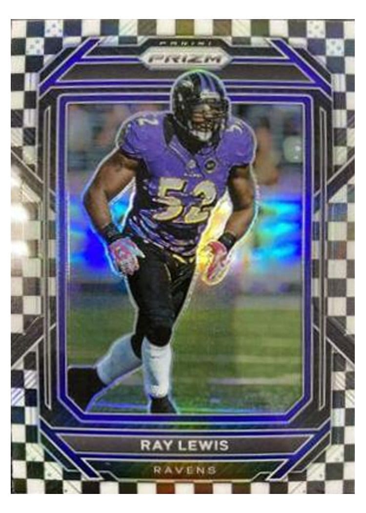 2022 Panini Prizm Base Set Ray Lewis #27 card