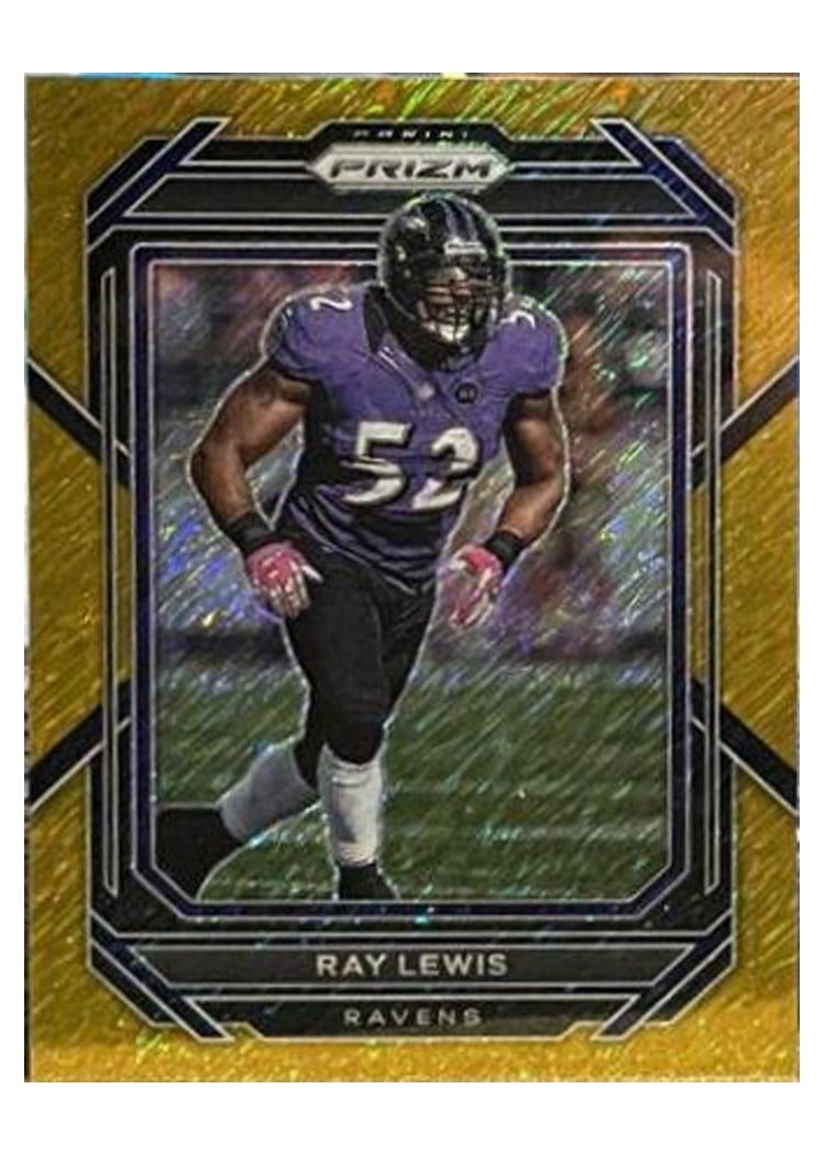2022 Panini Prizm Base Set Ray Lewis #27 card
