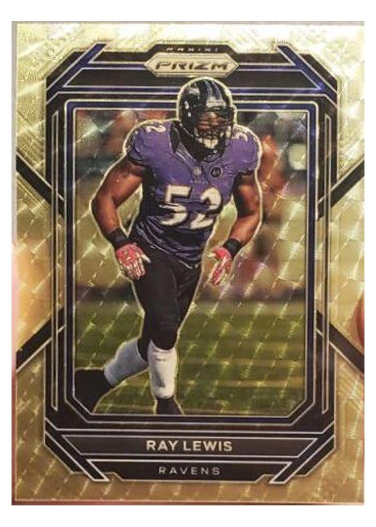 2022 Panini Prizm Base Set Ray Lewis #27 card