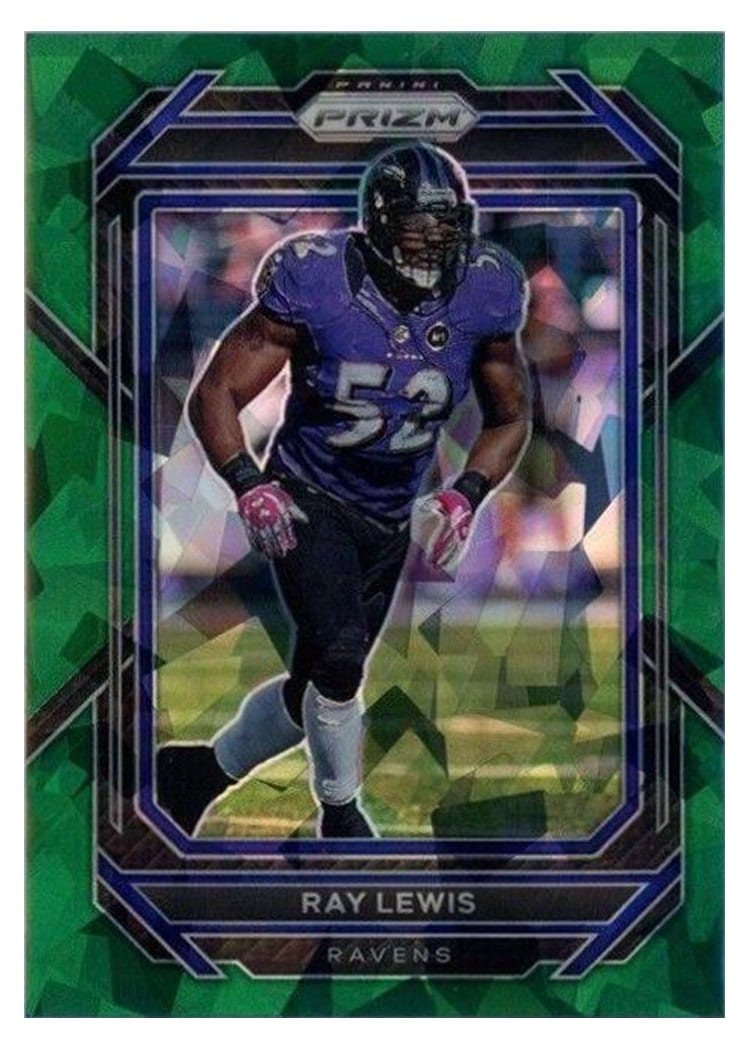 2022 Panini Prizm Base Set Ray Lewis #27 card