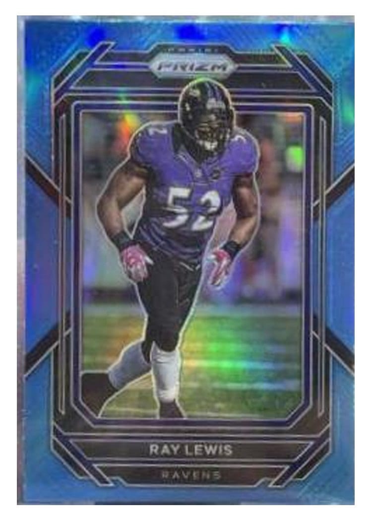 2022 Panini Prizm Base Set Ray Lewis #27 card