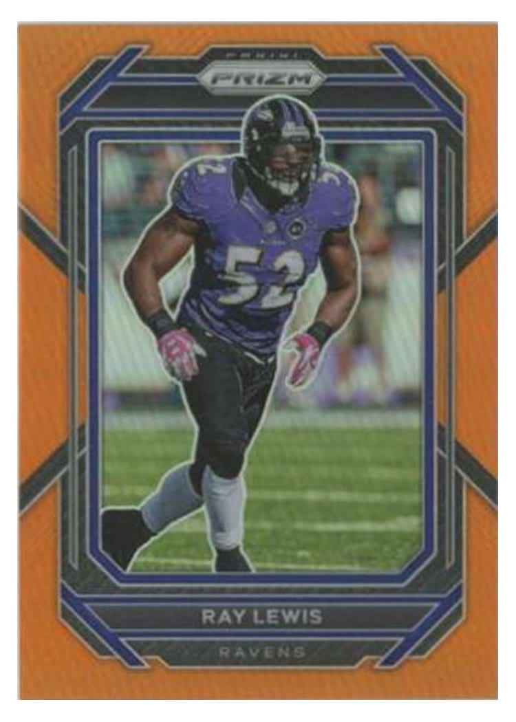 2022 Panini Prizm Base Set Ray Lewis #27 card