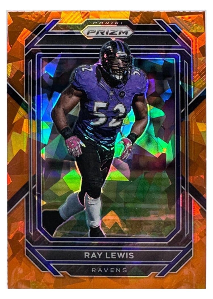 2022 Panini Prizm Base Set Ray Lewis #27 card