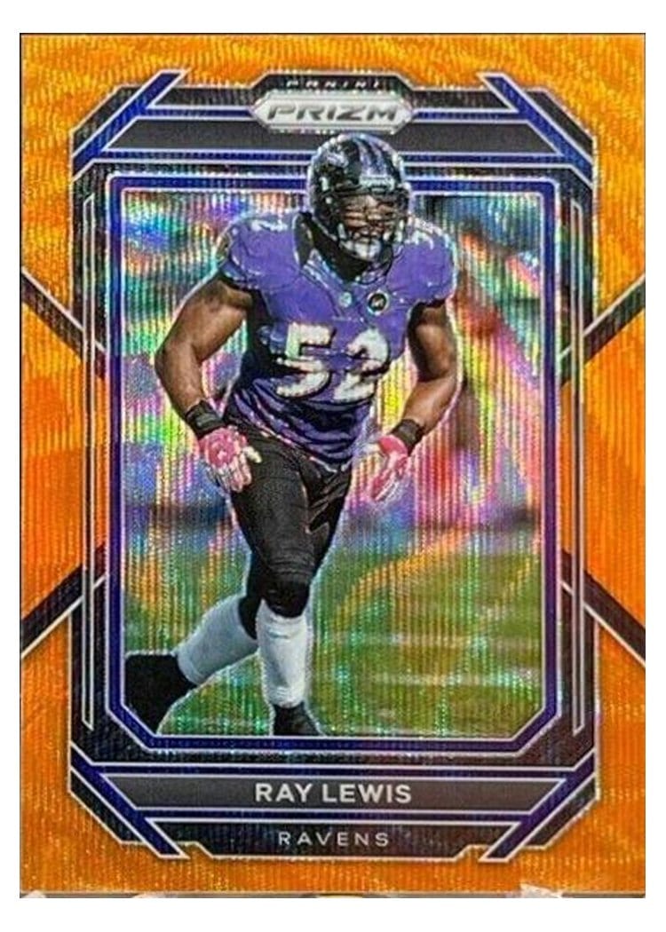 2022 Panini Prizm Base Set Ray Lewis #27 card