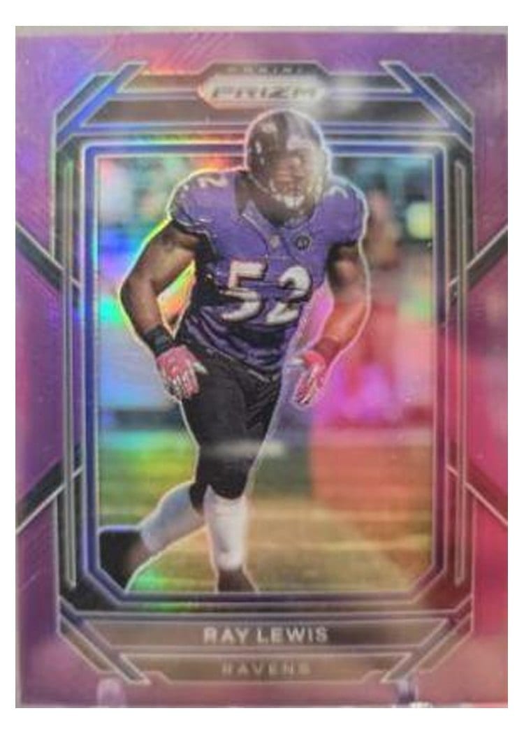 2022 Panini Prizm Base Set Ray Lewis #27 card