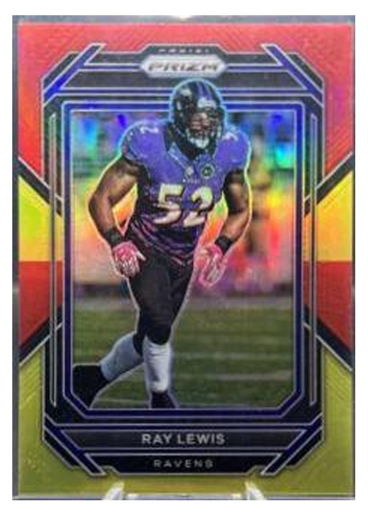 2022 Panini Prizm Base Set Ray Lewis #27 card