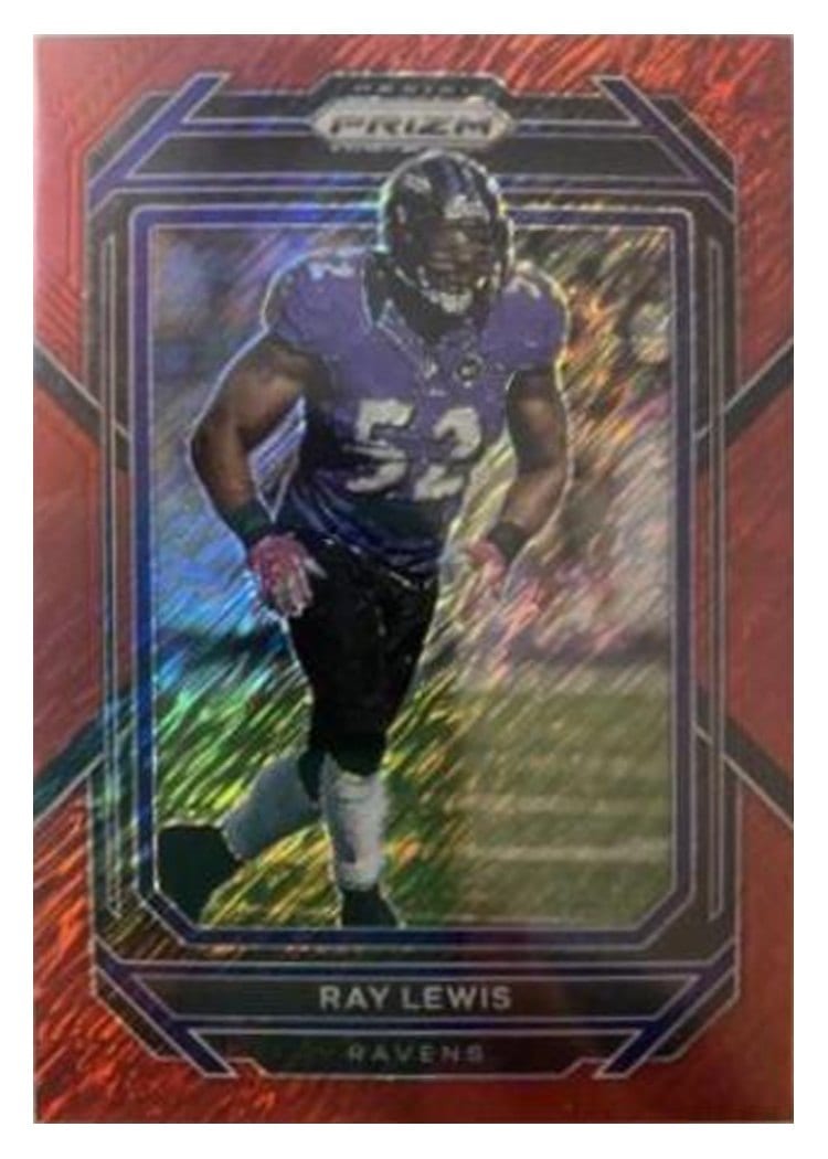 2022 Panini Prizm Base Set Ray Lewis #27 card