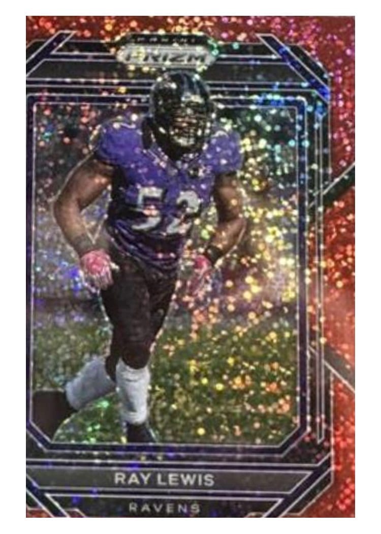 2022 Panini Prizm Base Set Ray Lewis #27 card