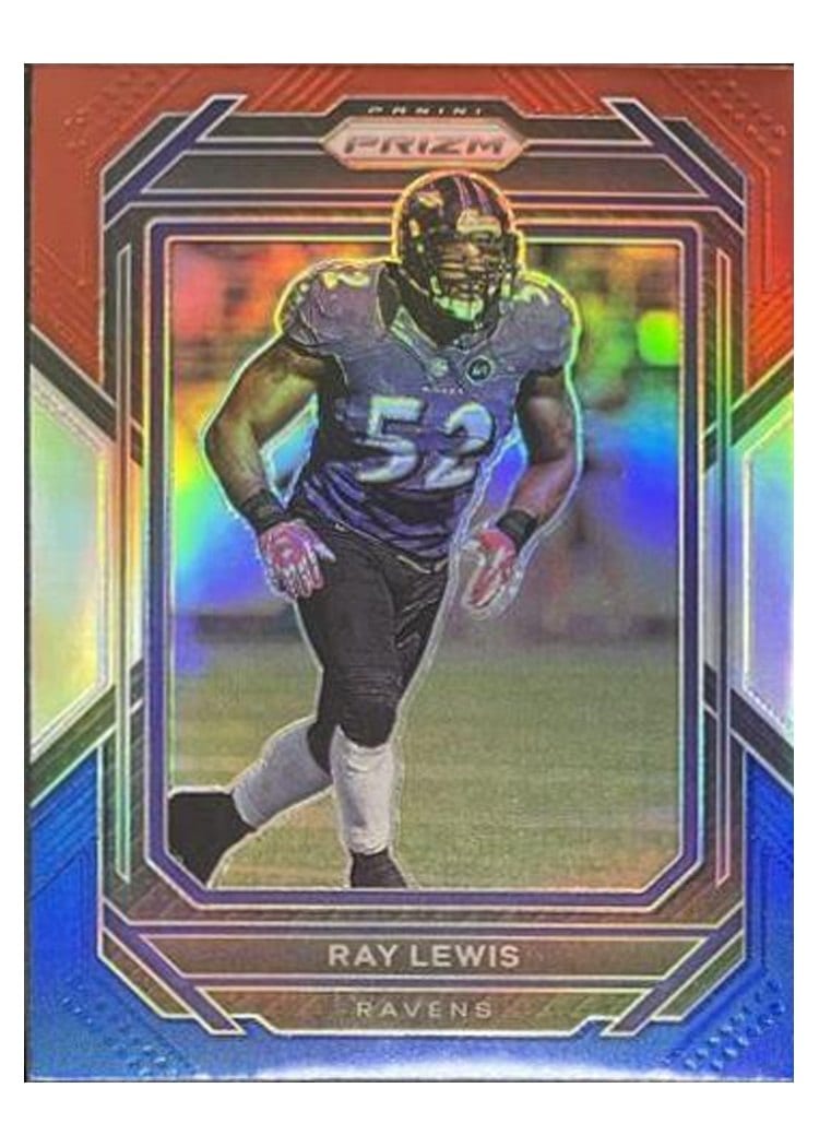 2022 Panini Prizm Base Set Ray Lewis #27 card
