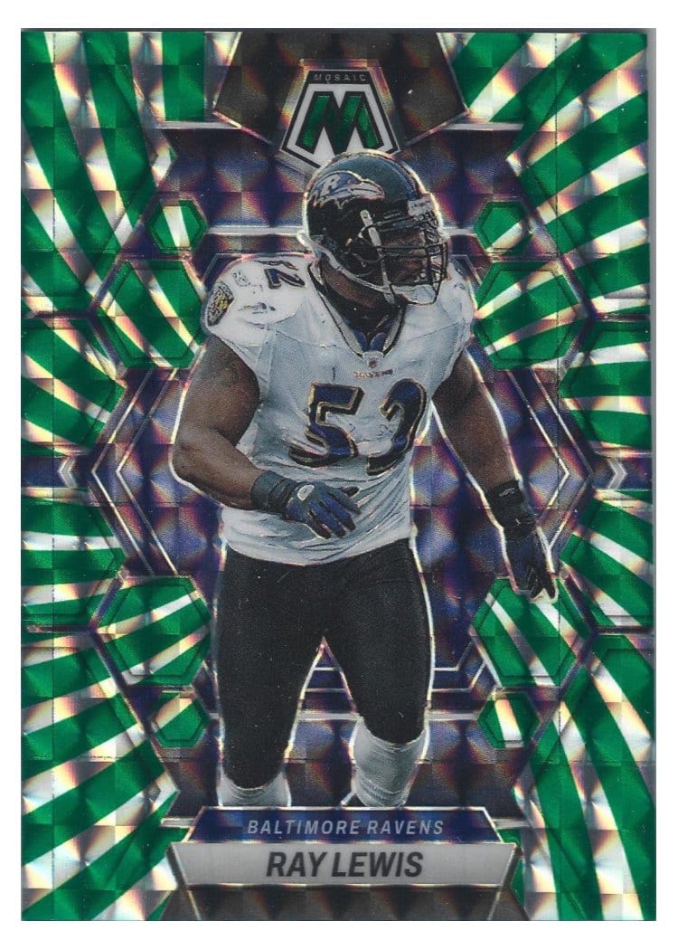2023 Panini Mosaic Base Set Ray Lewis #17 card