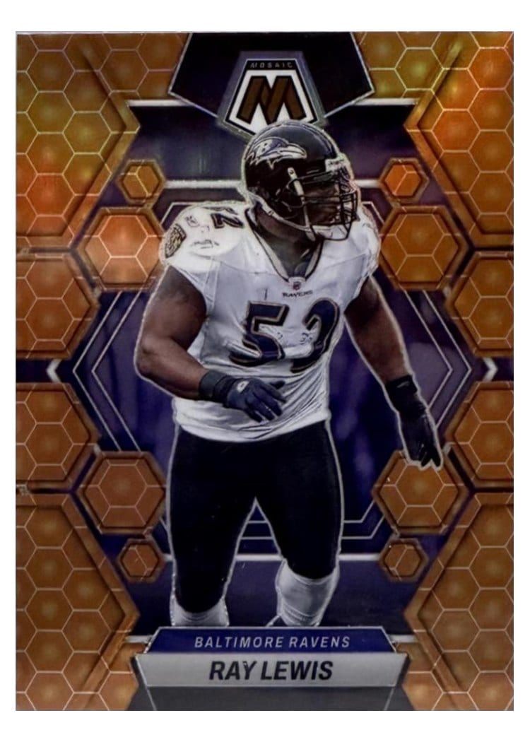 2023 Panini Mosaic Base Set Ray Lewis #17 card