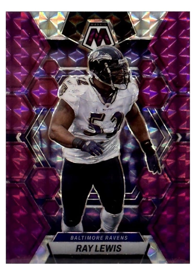 2023 Panini Mosaic Base Set Ray Lewis #17 card