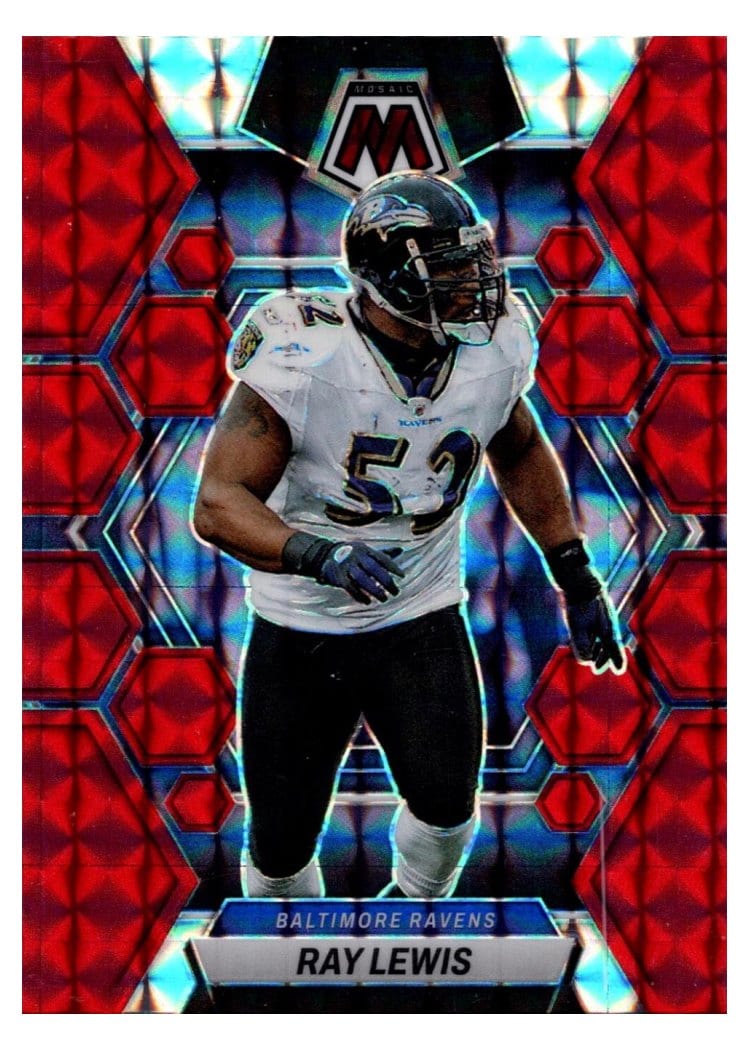 2023 Panini Mosaic Base Set Ray Lewis #17 card