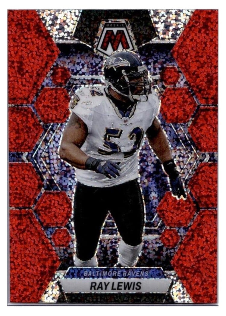 2023 Panini Mosaic Base Set Ray Lewis #17 card