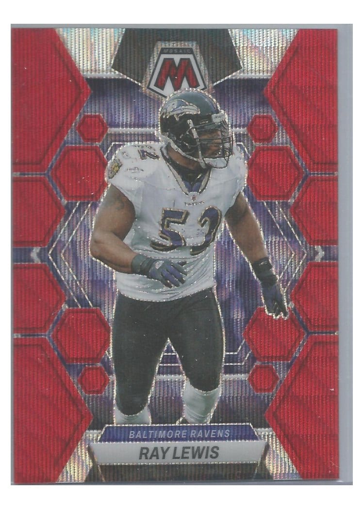 2023 Panini Mosaic Base Set Ray Lewis #17 card