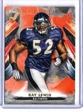 2024 Topps Inception Base Set Ray Lewis #5 card