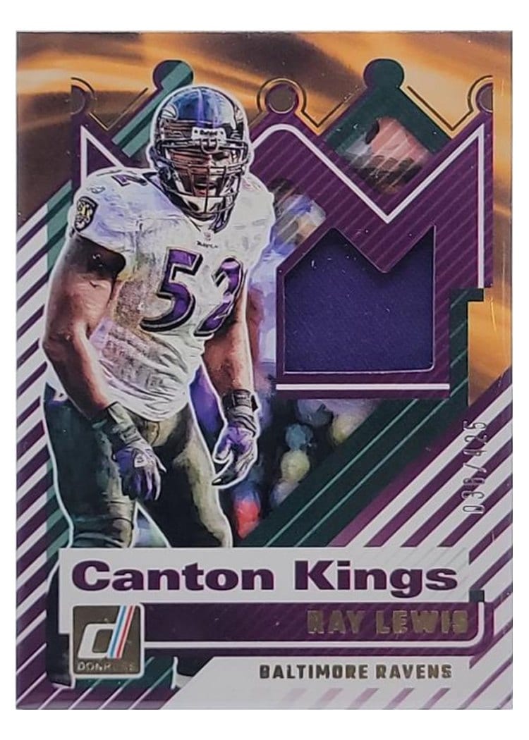 2025 Donruss Canton Kings Ray Lewis #CK-RLS