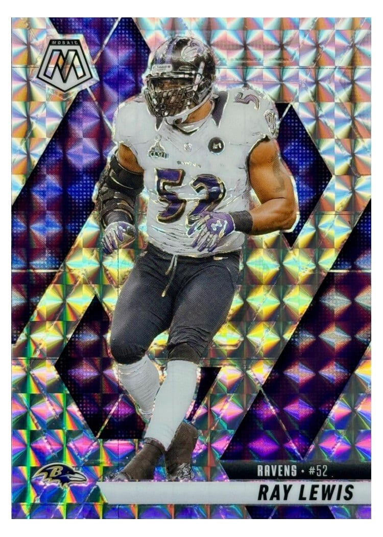 2025 Panini Mosaic Base Set Ray Lewis #202 card