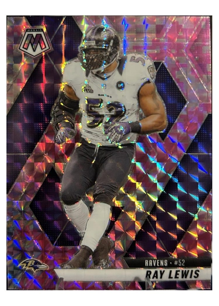 2025 Panini Mosaic Base Set Ray Lewis #202 card