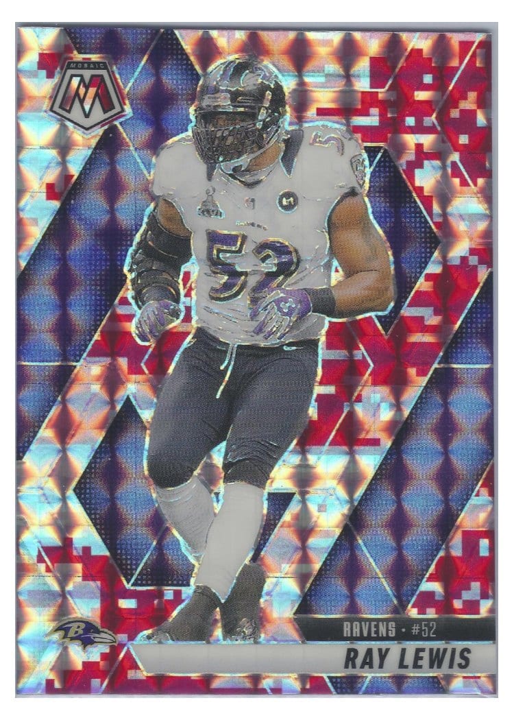 2025 Panini Mosaic Base Set Ray Lewis #202 card