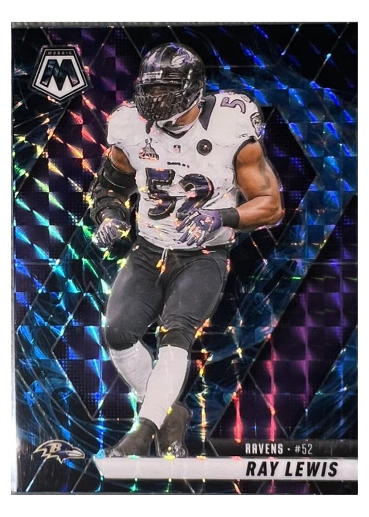 2025 Panini Mosaic Base Set Ray Lewis #202 card
