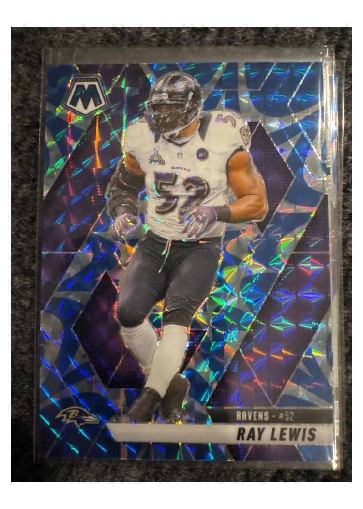 2025 Panini Mosaic Base Set Ray Lewis #202 card