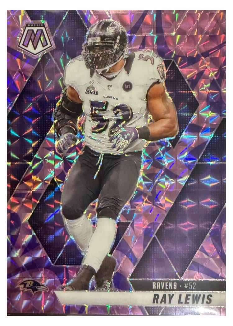 2025 Panini Mosaic Base Set Ray Lewis #202 card