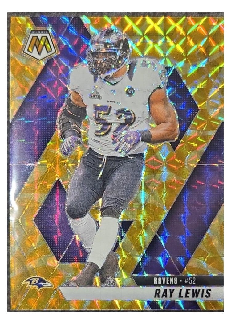 2025 Panini Mosaic Base Set Ray Lewis #202 card