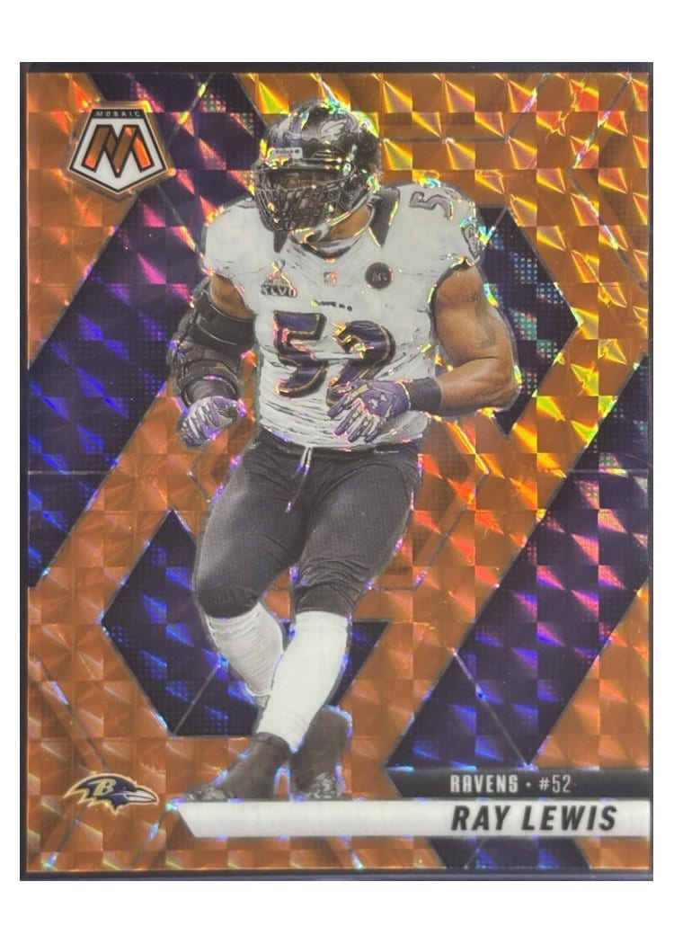 2025 Panini Mosaic Base Set Ray Lewis #202 card
