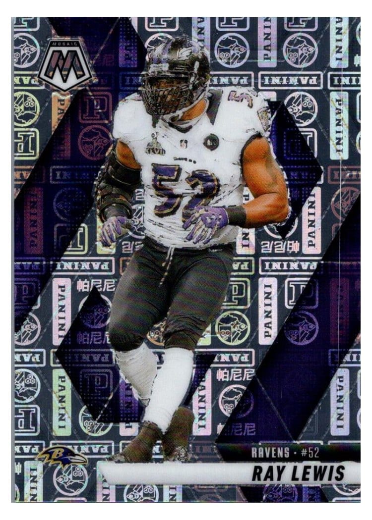 2025 Panini Mosaic Base Set Ray Lewis #202 card