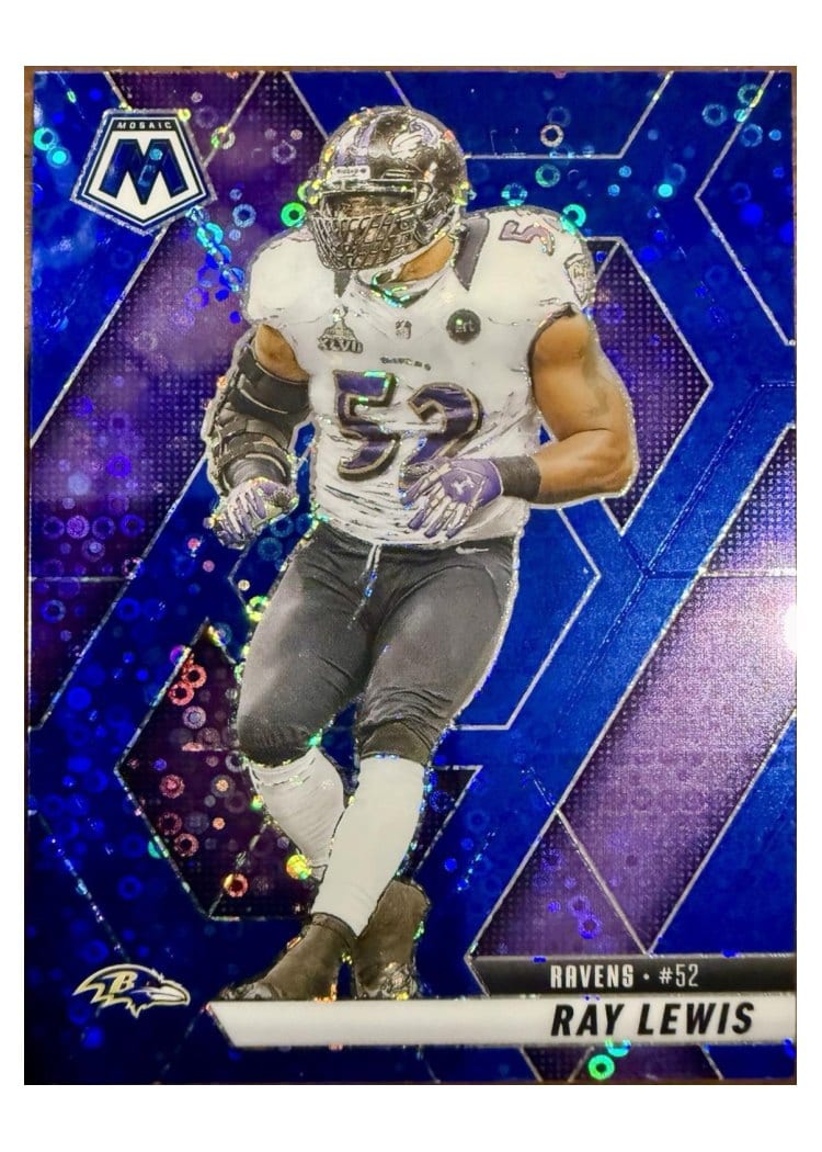 2025 Panini Mosaic Base Set Ray Lewis #202 card