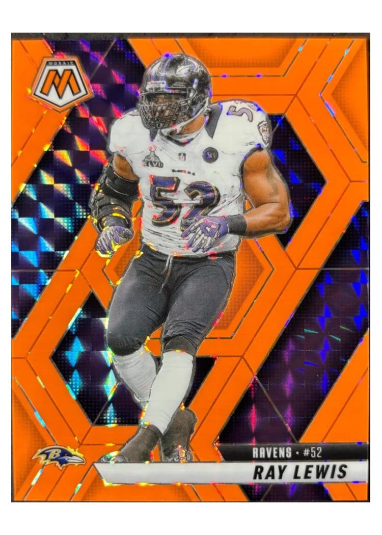 2025 Panini Mosaic Base Set Ray Lewis #202 card