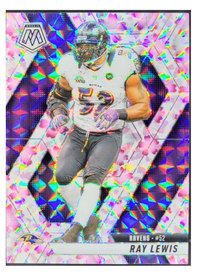 2025 Panini Mosaic Base Set Ray Lewis #202 card