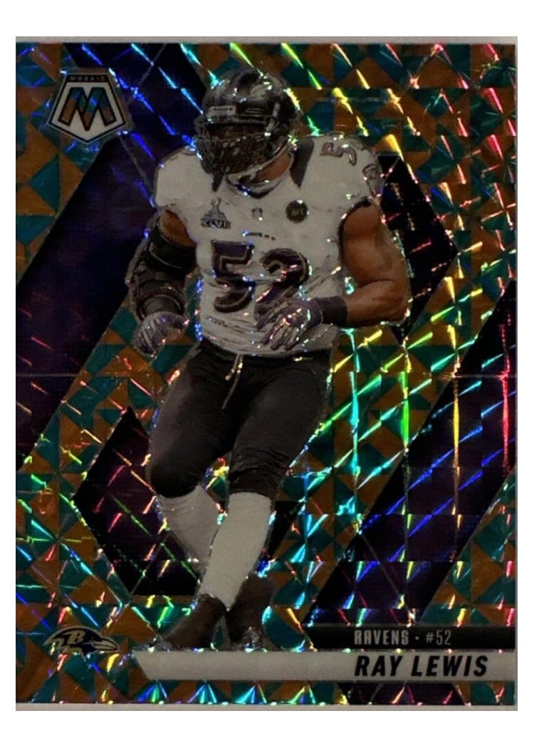 2025 Panini Mosaic Base Set Ray Lewis #202 card
