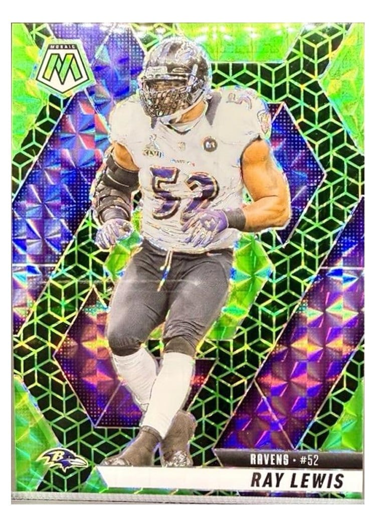 2025 Panini Mosaic Base Set Ray Lewis #202 card