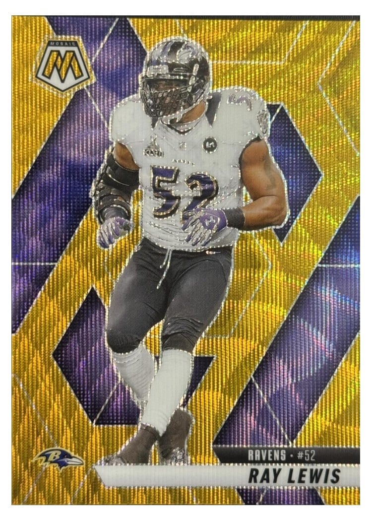 2025 Panini Mosaic Base Set Ray Lewis #202 card