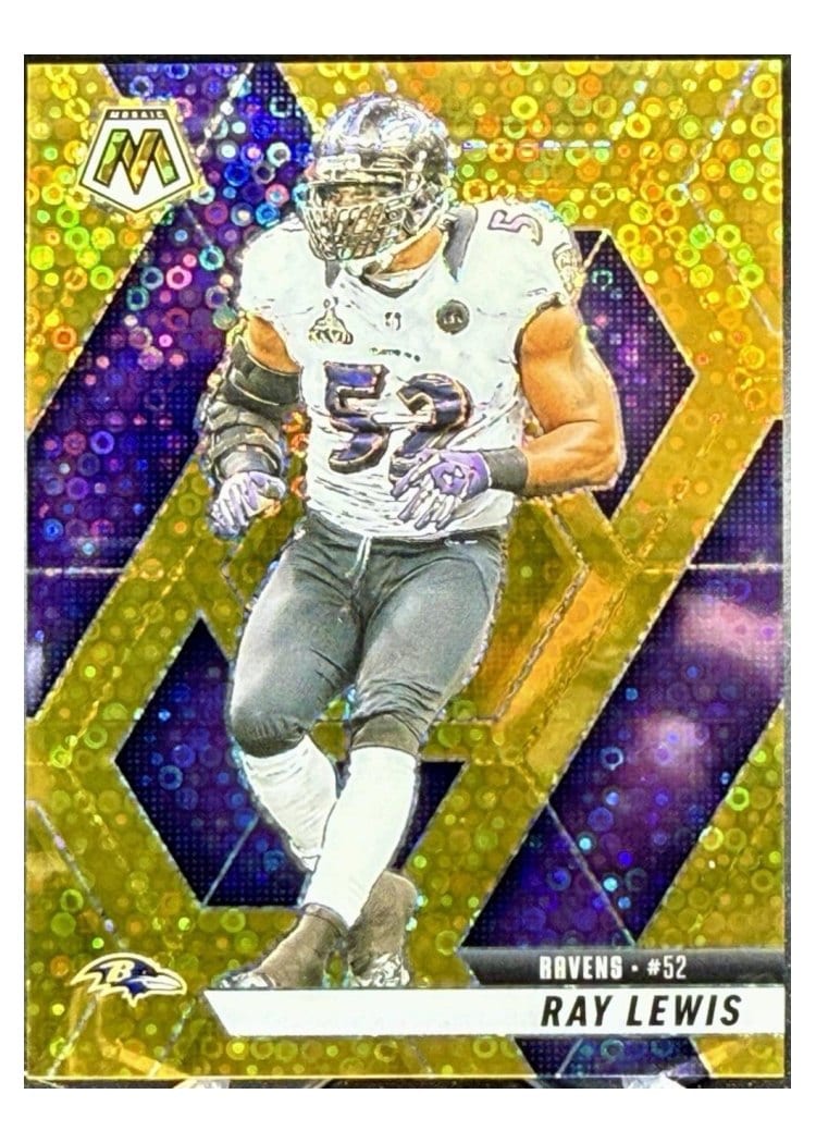 2025 Panini Mosaic Base Set Ray Lewis #202 card