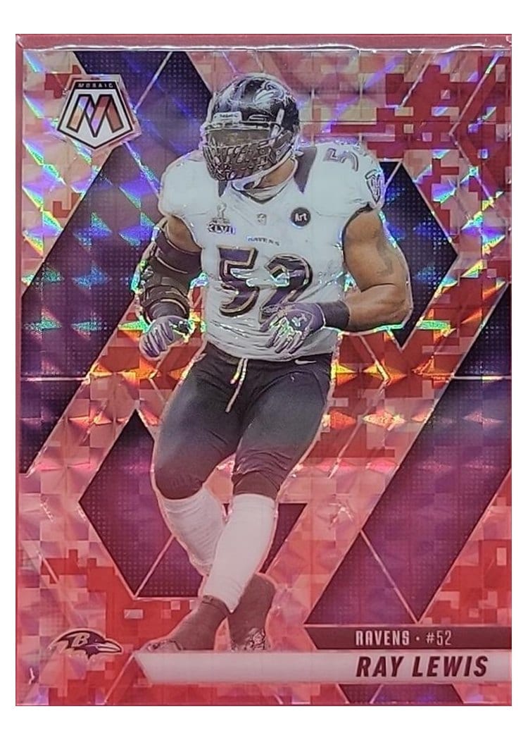 2025 Panini Mosaic Base Set Ray Lewis #202 card