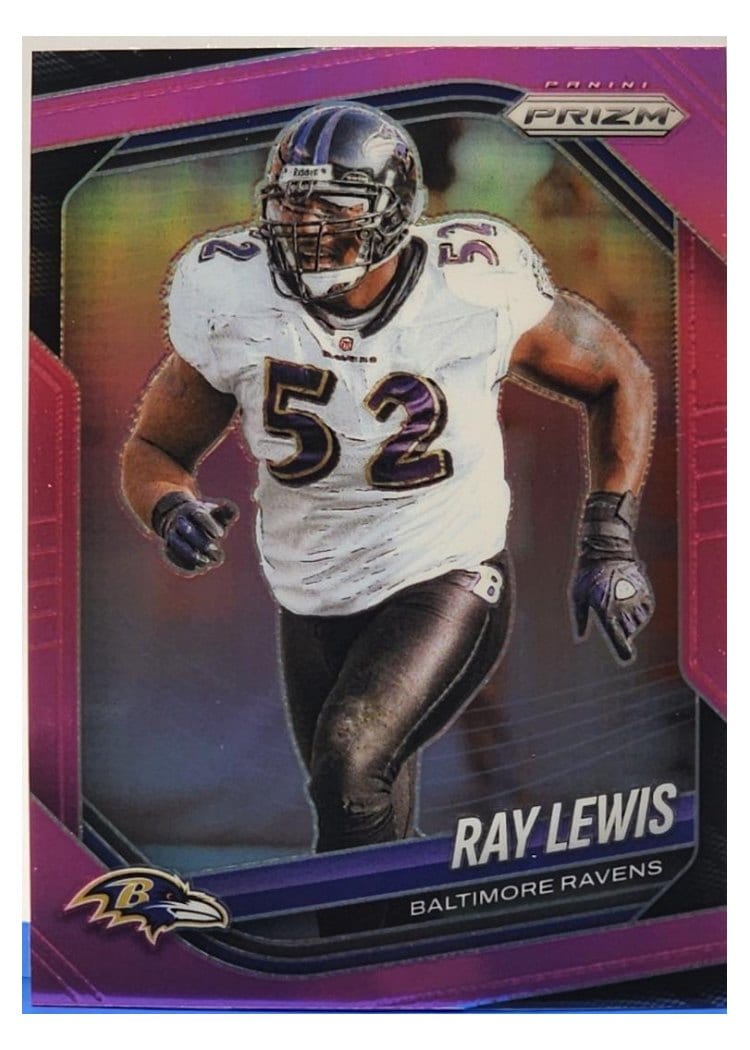 2025 Panini Prizm Base Set Ray Lewis #42 card