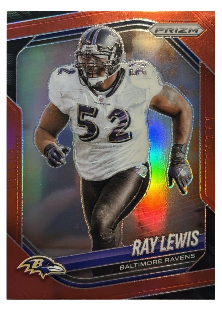 2025 Panini Prizm Base Set Ray Lewis #42 card