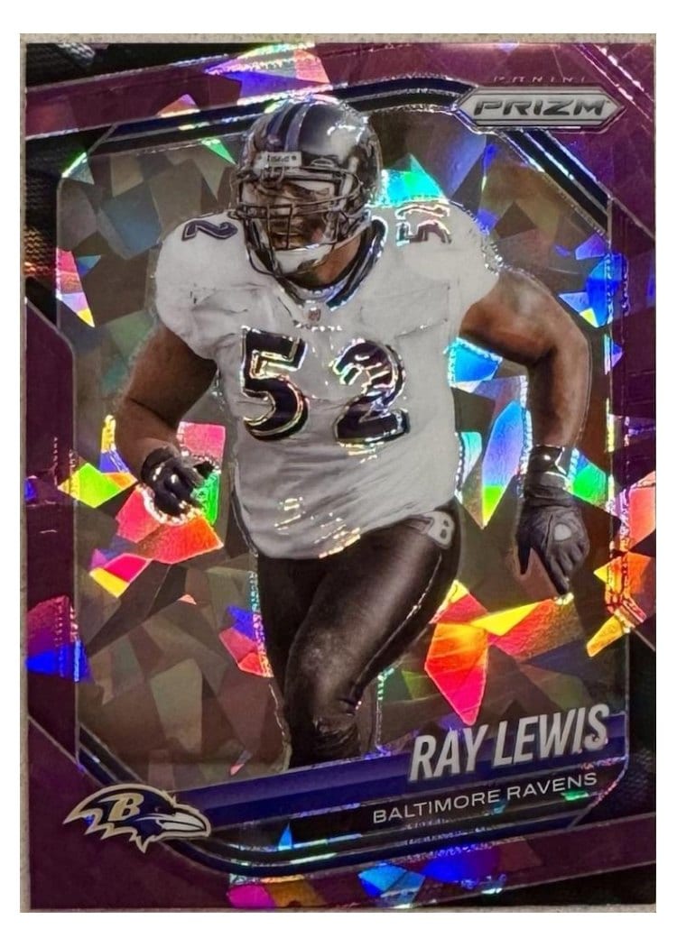 2025 Panini Prizm Base Set Ray Lewis #42 card
