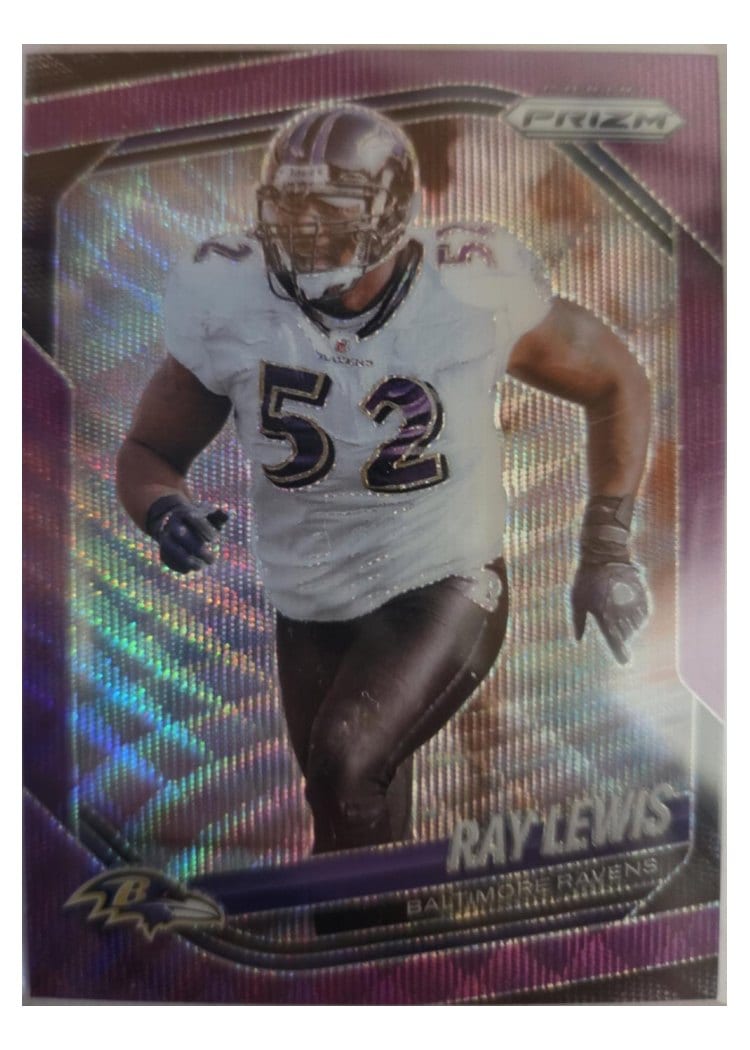 2025 Panini Prizm Base Set Ray Lewis #42 card
