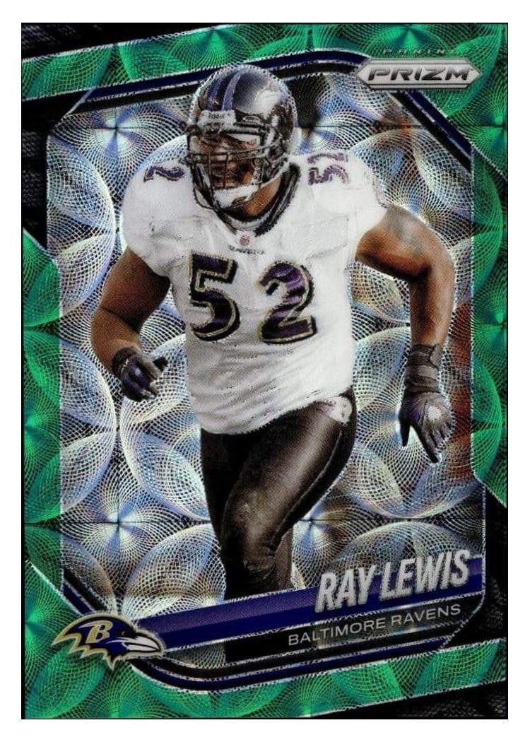 2025 Panini Prizm Base Set Ray Lewis #42 card