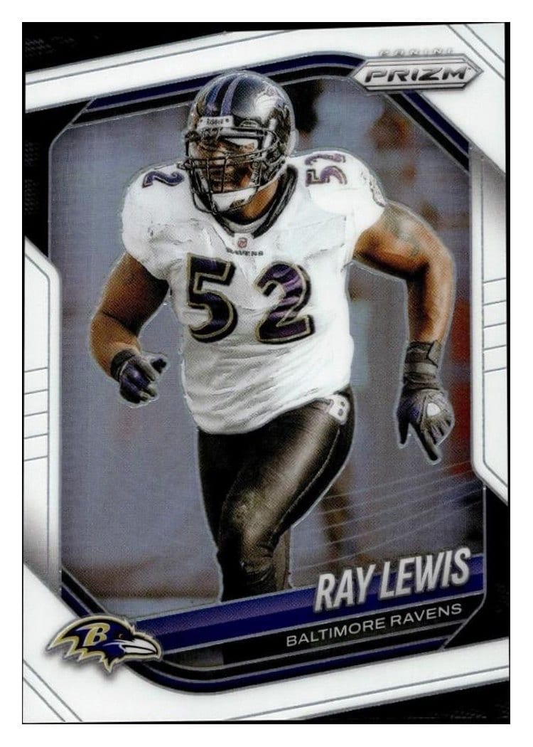 2025 Panini Prizm Base Set Ray Lewis #42 card