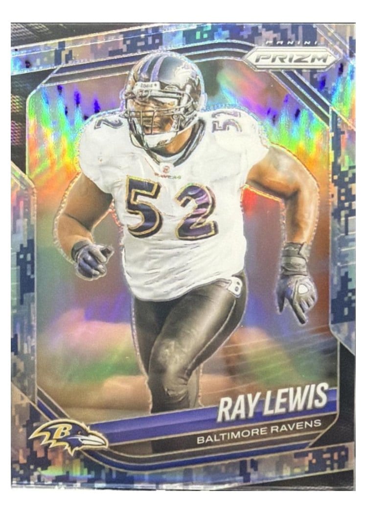 2025 Panini Prizm Base Set Ray Lewis #42 card