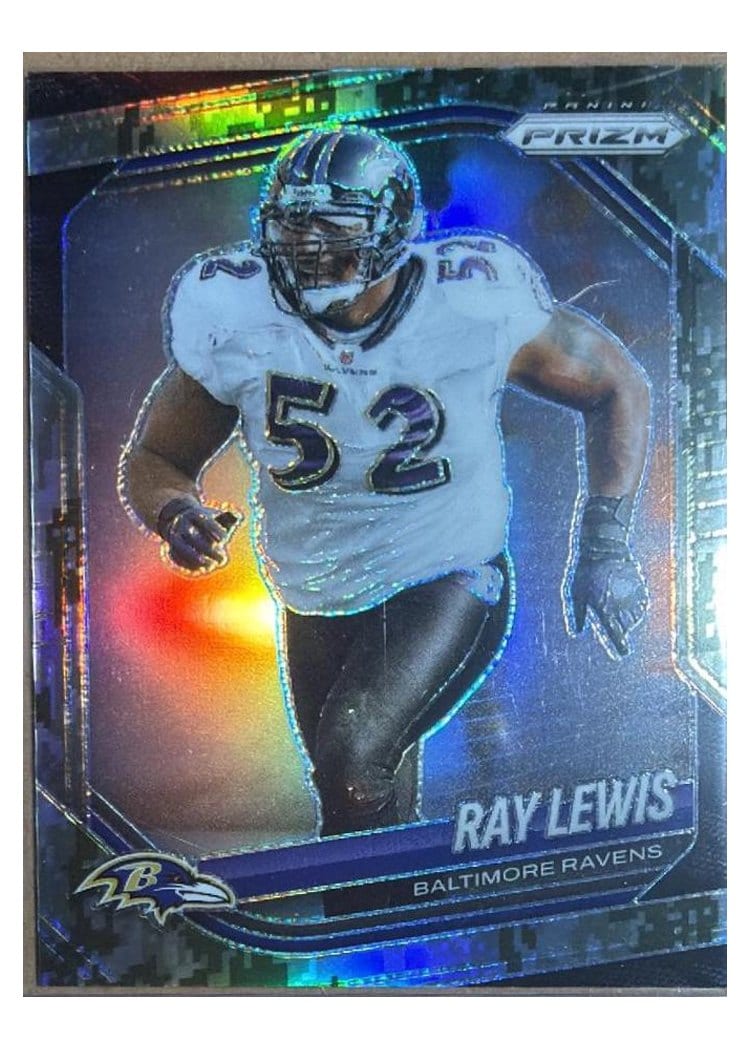 2025 Panini Prizm Base Set Ray Lewis #42 card
