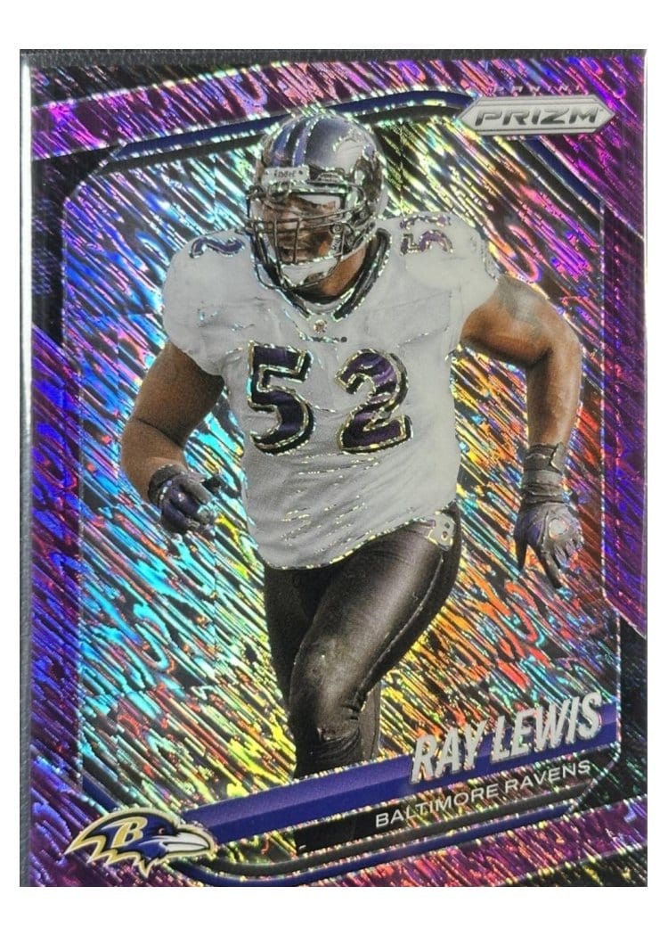 2025 Panini Prizm Base Set Ray Lewis #42 card