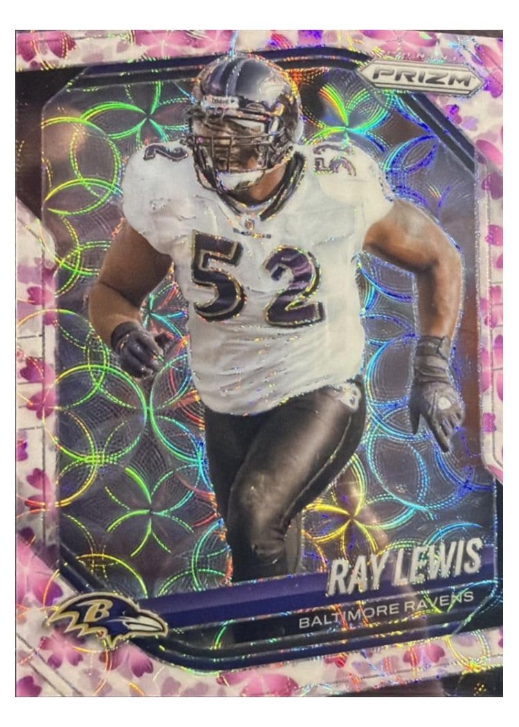 2025 Panini Prizm Base Set Ray Lewis #42 card
