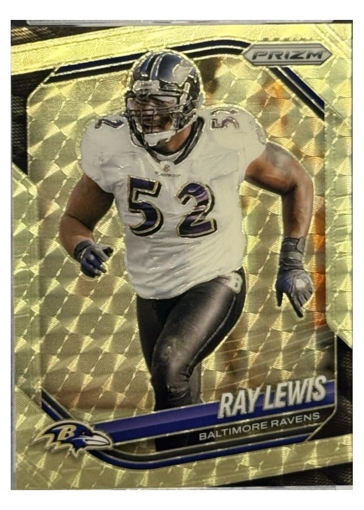 2025 Panini Prizm Base Set Ray Lewis #42 card