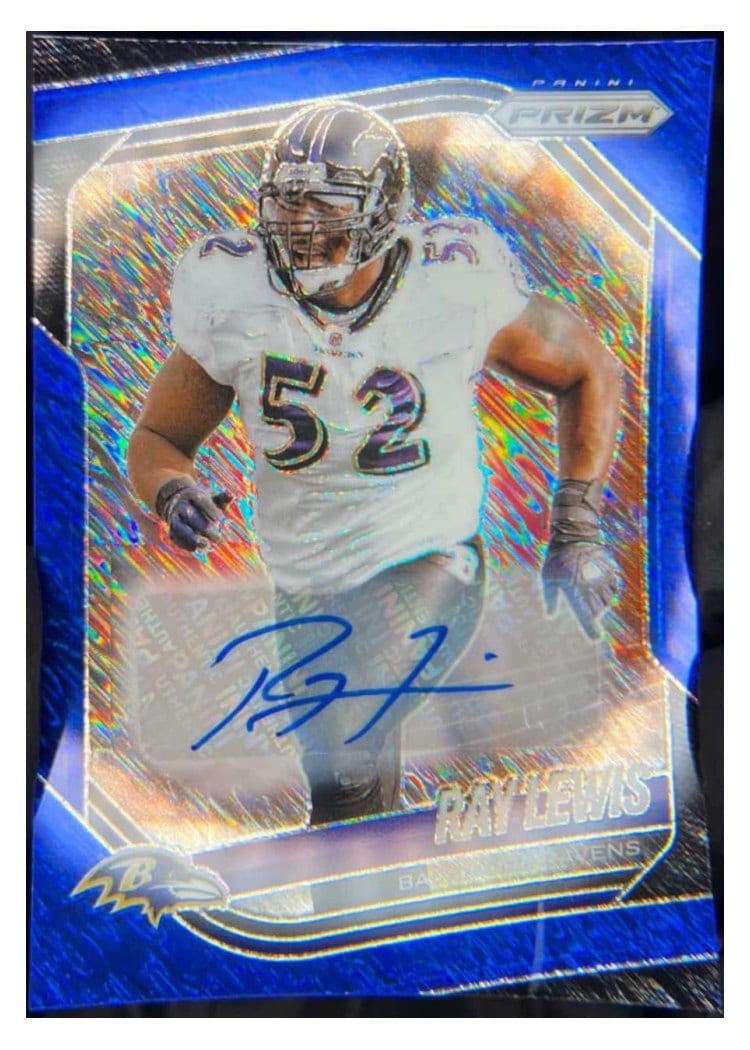 2025 Panini Prizm Base Set Ray Lewis #42 card
